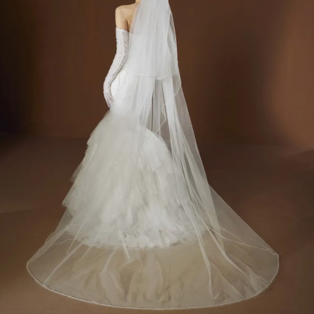 PRONOVIAS - 'Lana' Wedding Dress - Size US10 - MSRP $6290 - NWT - SAVE $5000 - Picture 8 of 12